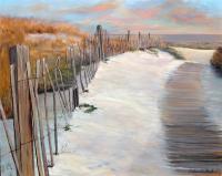 Landscapes  Seascapes - Dauphin Island Sunset - Acrylic On Canvas